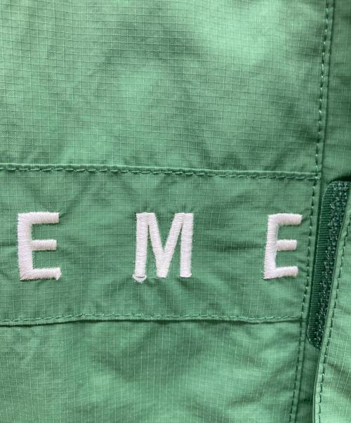 SUPREME（シュプリーム）Supreme (シュプリーム) CURVE LOGOS RIPSTOP JAKET グリーン サイズ:Sの古着・服飾アイテム