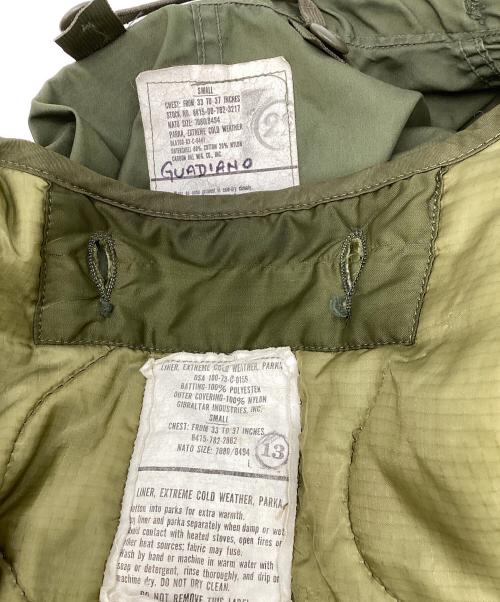 US ARMY（ユーエスアーミー）US ARMY (ユーエスアーミー) M-65フィッシュテールコート オリーブ サイズ:SMALLの古着・服飾アイテム