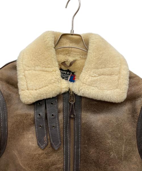 Schott（ショット）Schott (ショット) B-3ジャケット ブラウン サイズ:38の古着・服飾アイテム