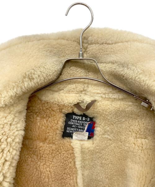 Schott（ショット）Schott (ショット) B-3ジャケット ブラウン サイズ:38の古着・服飾アイテム