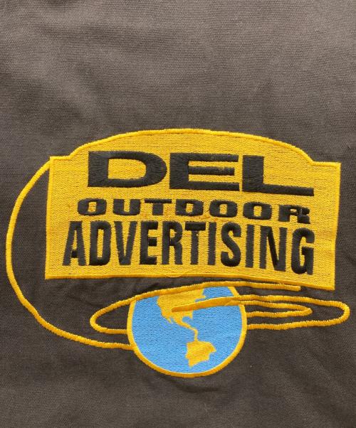 corner stone（コーナー ストーン）Corner stone (コーナー ストーン) ワッペンダックジャケット ブラウン サイズ:Mの古着・服飾アイテム