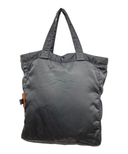 HEAD PORTER PLUS（ヘッドポータープラス）HEAD PORTER PLUS (ヘッドポータープラス) ハンドバッグ ブラックの古着・服飾アイテム