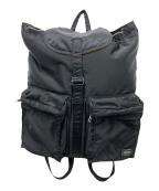 PORTERポーター）の古着「タンカーリュック」｜ブラック