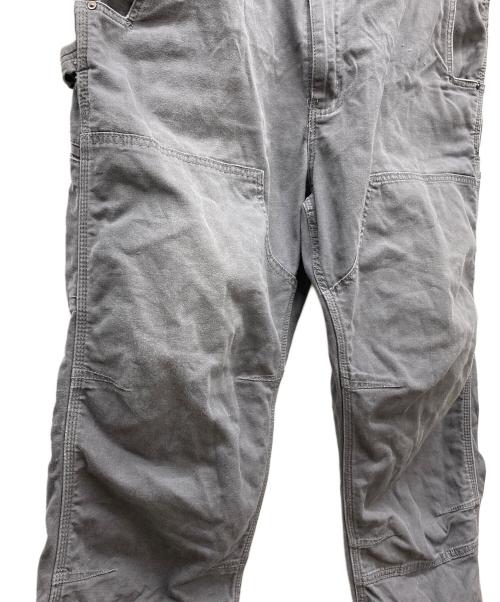 CarHartt（カーハート）CarHartt (カーハート) ダブルニーオーバーオール グレー サイズ:42×30の古着・服飾アイテム