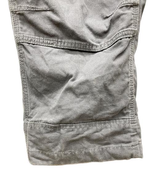 CarHartt（カーハート）CarHartt (カーハート) ダブルニーオーバーオール グレー サイズ:42×30の古着・服飾アイテム