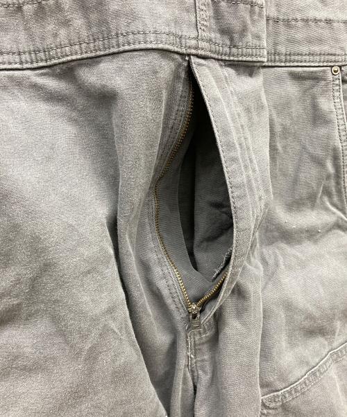 CarHartt（カーハート）CarHartt (カーハート) ダブルニーオーバーオール グレー サイズ:42×30の古着・服飾アイテム