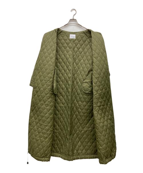 solamonat poche（ソラモナ ポッシェ）solamonat poche (ソラモナ ポッシェ) キルティングコート オリーブ サイズ:なしの古着・服飾アイテム