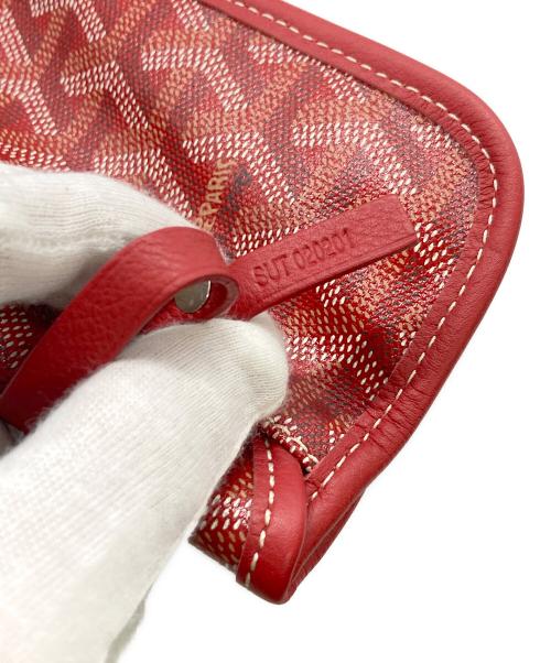 GOYARD（ゴヤール）GOYARD (ゴヤール) アンジュミニポーチ レッドの古着・服飾アイテム