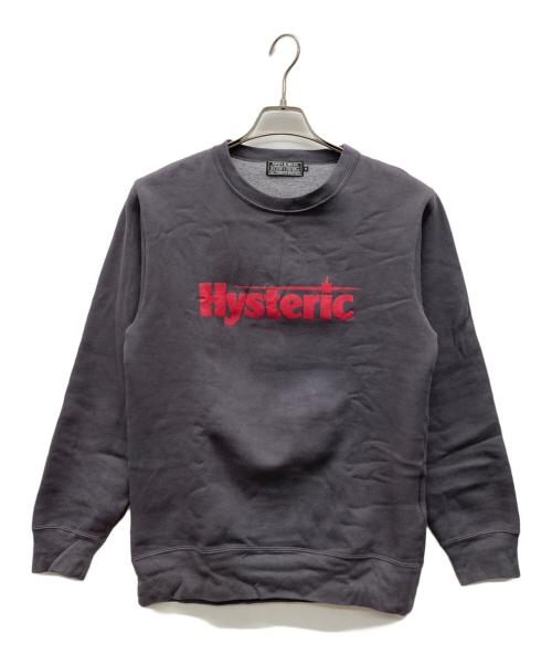 Hysteric Glamour（ヒステリックグラマー）Hysteric Glamour (ヒステリックグラマー) FLYING V スウェット グレー サイズ:Sの古着・服飾アイテム