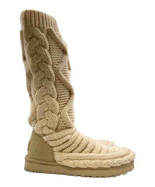 UGG（アグ）UGG (アグ) Classic Tall Chunky Knit Boot ベージュ サイズ:USA 7の古着・服飾アイテム