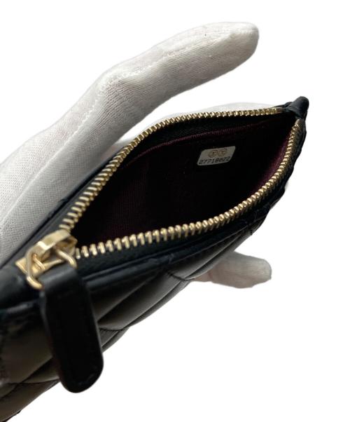 CHANEL（シャネル）CHANEL (シャネル) フラグメントケース マトラッセ ブラックの古着・服飾アイテム