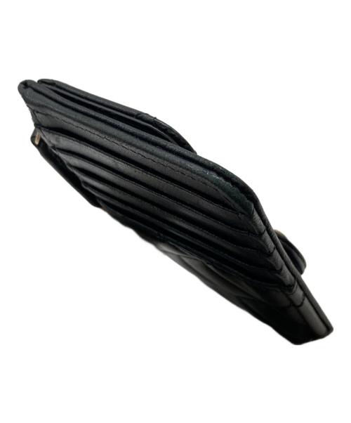 CHANEL（シャネル）CHANEL (シャネル) フラグメントケース マトラッセ ブラックの古着・服飾アイテム