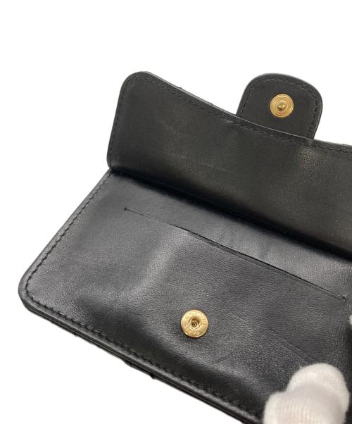 CHANEL（シャネル）CHANEL (シャネル) フラグメントケース マトラッセ ブラックの古着・服飾アイテム