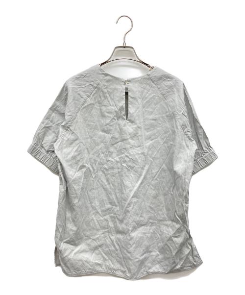 theory luxe（セオリーリュクス）theory luxe (セオリーリュクス) 半袖ブラウス グレー サイズ:38の古着・服飾アイテム