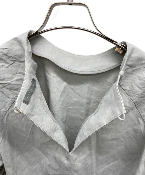 theory luxe（セオリーリュクス）theory luxe (セオリーリュクス) 半袖ブラウス グレー サイズ:38の古着・服飾アイテム