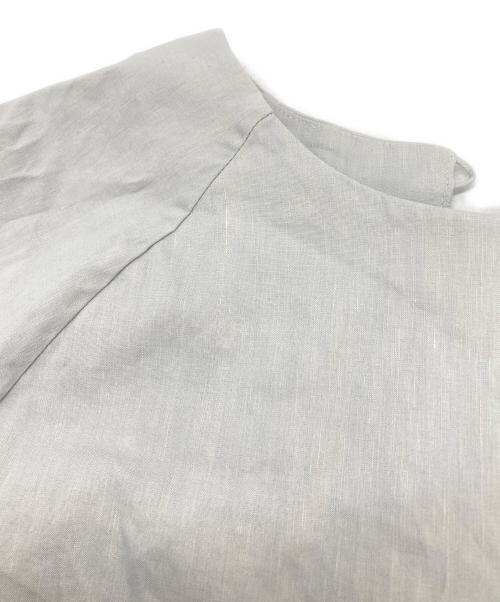 theory luxe（セオリーリュクス）theory luxe (セオリーリュクス) 半袖ブラウス グレー サイズ:38の古着・服飾アイテム