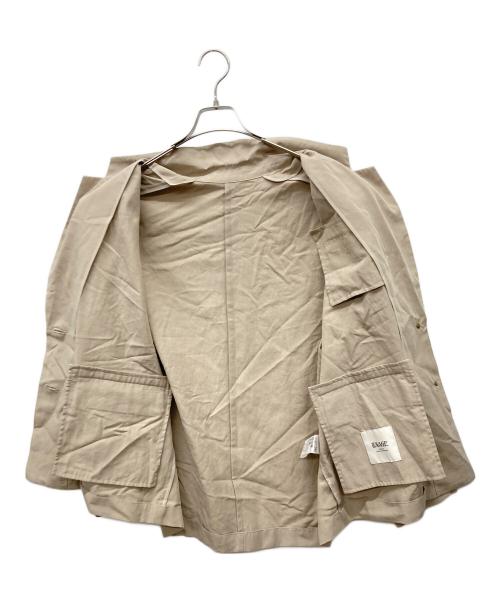 JOURNAL STANDARD（ジャーナルスタンダード）JOURNAL STANDARD (ジャーナルスタンダード) リネン混テーラードジャケット ベージュ サイズ:なしの古着・服飾アイテム