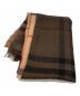 BURBERRY LONDON (バーバリーロンドン) ノバチェック柄ストール サイズ:220cm×70cm：7000円