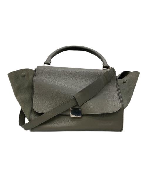 CELINE（セリーヌ）CELINE (セリーヌ) 2WAYバッグ グレーの古着・服飾アイテム