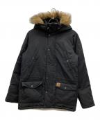 Carhartt WIPカーハート ワークインプログレス）の古着「TRAPPER PARKA」｜ブラック