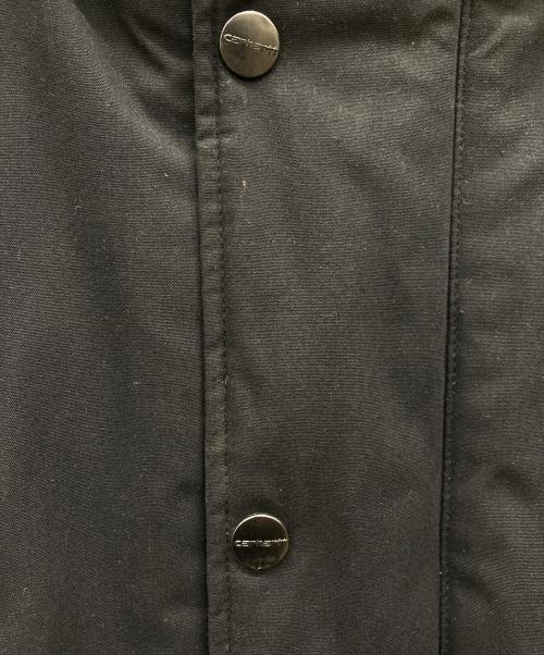 Carhartt WIP（カーハート ワークインプログレス）Carhartt WIP (カーハート ワークインプログレス) TRAPPER PARKA ブラック サイズ:Lの古着・服飾アイテム