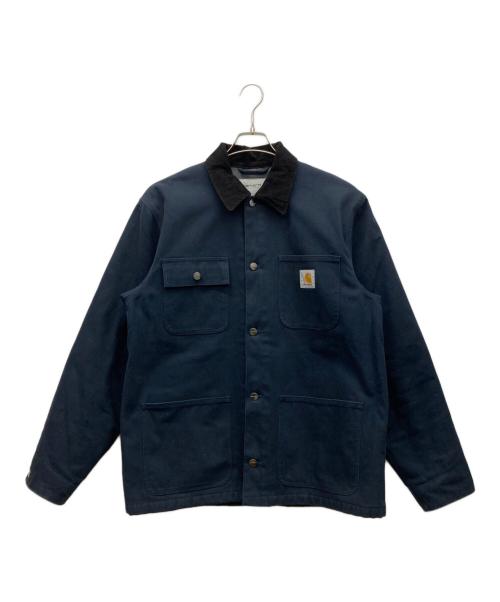 Carhartt WIP（カーハート ワークインプログレス）CARHARTT WIP (カーハート ワークインプログレス) MICHIGAN COAT ネイビー サイズ:Lの古着・服飾アイテム
