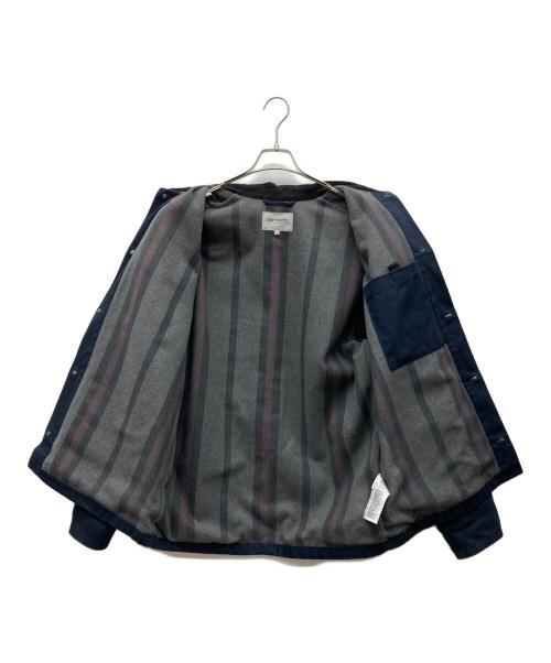 Carhartt WIP（カーハート ワークインプログレス）CARHARTT WIP (カーハート ワークインプログレス) MICHIGAN COAT ネイビー サイズ:Lの古着・服飾アイテム