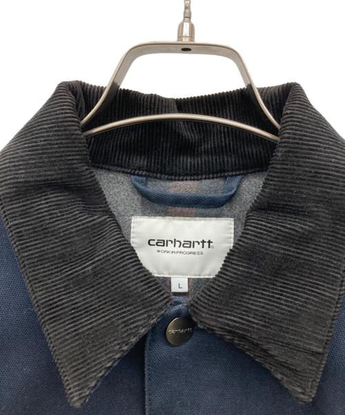 Carhartt WIP（カーハート ワークインプログレス）CARHARTT WIP (カーハート ワークインプログレス) MICHIGAN COAT ネイビー サイズ:Lの古着・服飾アイテム