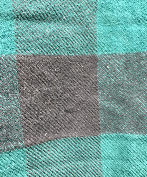 Carhartt WIP（カーハート ワークインプログレス）CARHARTT WIP (カーハート ワークインプログレス) HOODED CHECK SHIRT JAC グリーン サイズ:Lの古着・服飾アイテム