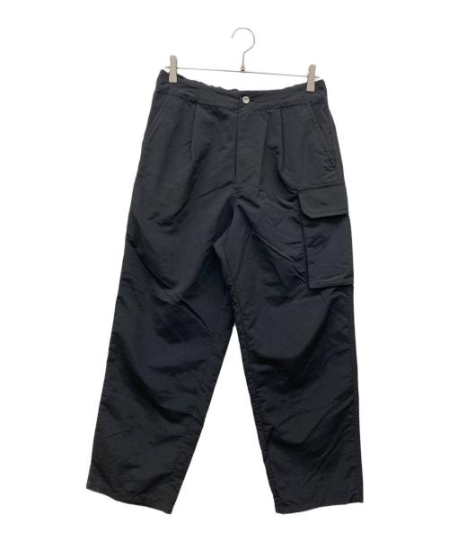soglia（ソグリア）soglia (ソグリア) Supplex One Side Cargo Pants ブラック サイズ:Mの古着・服飾アイテム