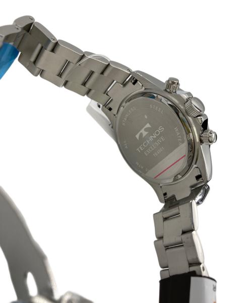 TECHNOS（テクノス）TECHNOS (テクノス) クロノグラフ ホワイト 未使用品の古着・服飾アイテム