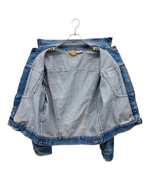 RUSTLER（ラスラー）RUSTLER (ラスラー) デニムジャケット インディゴ サイズ:Ｌの古着・服飾アイテム