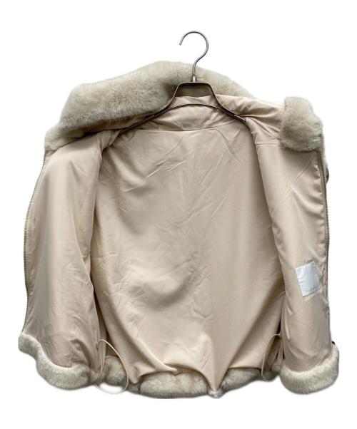 GALLARDA GALANTE（ガリャルダガランテ）GALLARDA GALANTE (ガリャルダガランテ) ガリャルダガランテフーディーファーベスト ベージュ サイズ:F 未使用品の古着・服飾アイテム