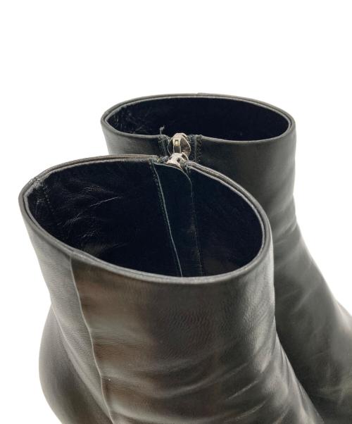 MIU MIU（ミュウミュウ）MIU MIU (ミュウミュウ) サイドジップブーツ ブラック サイズ:36 1/2の古着・服飾アイテム