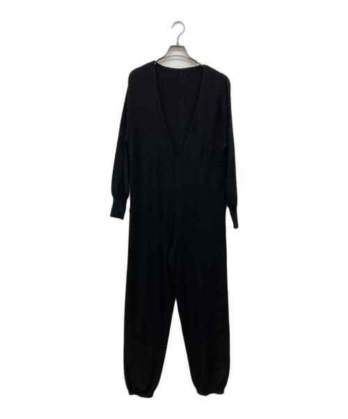 yo BIOTOP（ヨー ビオトープ）yo BIOTOP (ヨー ビオトープ) オールインワン ブラック サイズ:Fの古着・服飾アイテム