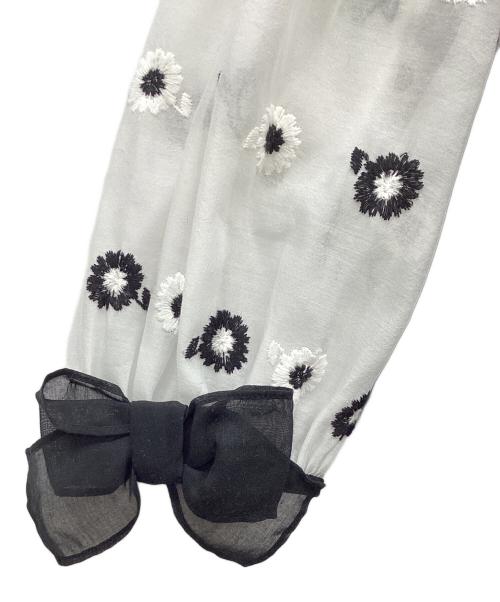 M'S GRACY（エムズグレイシー）M'S GRACY (エムズグレイシー) 切替ブラウス ブラック サイズ:40の古着・服飾アイテム