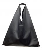 MM6 Maison Margielaエムエムシックスメゾンマルジェラ）の古着「エコレザー ジャパニーズトートバッグ」｜ブラック