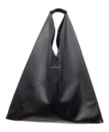 MM6 Maison Margiela（エムエムシックスメゾンマルジェラ）の古着「エコレザー ジャパニーズトートバッグ」｜ブラック