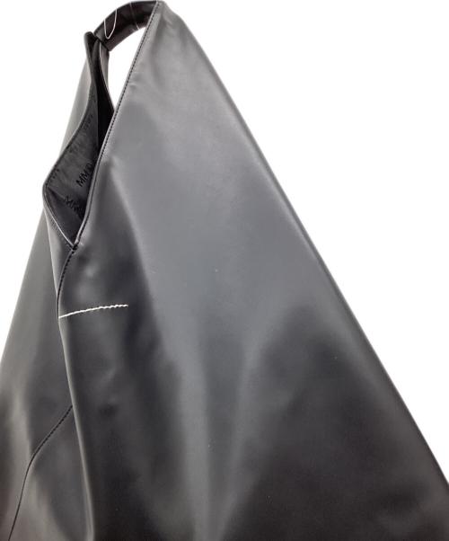 MM6 Maison Margiela（エムエムシックスメゾンマルジェラ）MM6 Maison Margiela (エムエムシックスメゾンマルジェラ) エコレザー ジャパニーズトートバッグ ブラックの古着・服飾アイテム