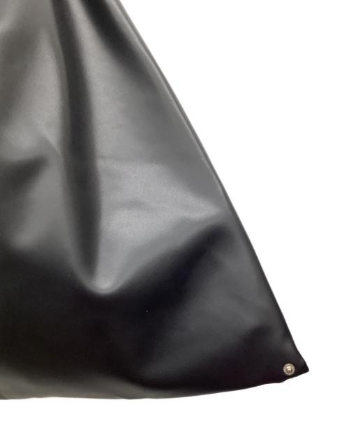 MM6 Maison Margiela（エムエムシックスメゾンマルジェラ）MM6 Maison Margiela (エムエムシックスメゾンマルジェラ) エコレザー ジャパニーズトートバッグ ブラックの古着・服飾アイテム