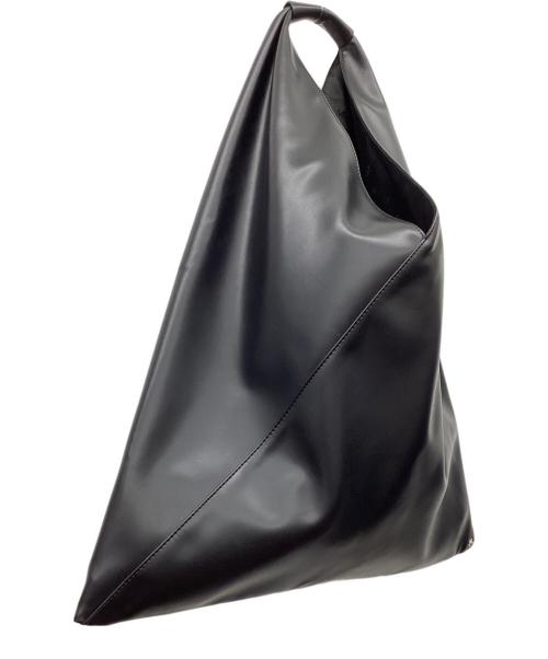MM6 Maison Margiela（エムエムシックスメゾンマルジェラ）MM6 Maison Margiela (エムエムシックスメゾンマルジェラ) エコレザー ジャパニーズトートバッグ ブラックの古着・服飾アイテム
