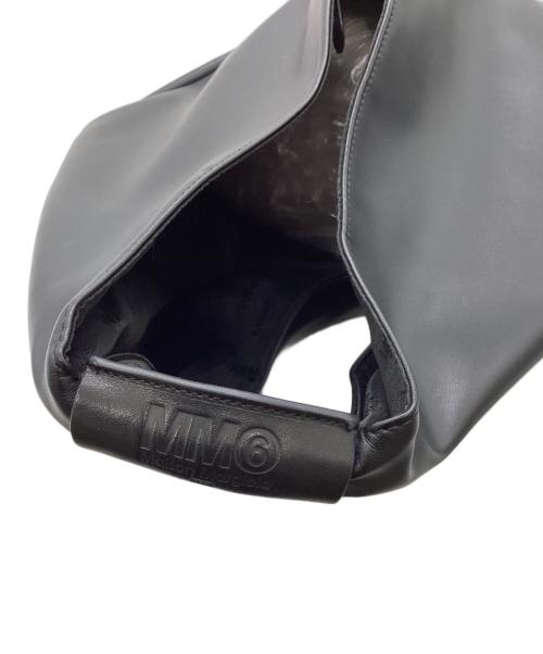 MM6 Maison Margiela（エムエムシックスメゾンマルジェラ）MM6 Maison Margiela (エムエムシックスメゾンマルジェラ) エコレザー ジャパニーズトートバッグ ブラックの古着・服飾アイテム