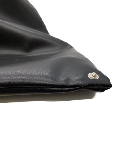 MM6 Maison Margiela（エムエムシックスメゾンマルジェラ）MM6 Maison Margiela (エムエムシックスメゾンマルジェラ) エコレザー ジャパニーズトートバッグ ブラックの古着・服飾アイテム