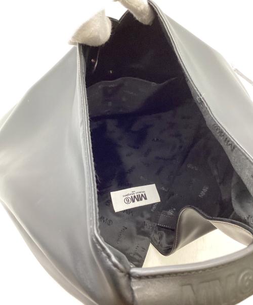 MM6 Maison Margiela（エムエムシックスメゾンマルジェラ）MM6 Maison Margiela (エムエムシックスメゾンマルジェラ) エコレザー ジャパニーズトートバッグ ブラックの古着・服飾アイテム