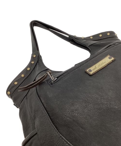 14th addiction（フォーティーンスアディクション）14th addiction (フォーティーンスアディクション) レザートートバッグ ブラックの古着・服飾アイテム