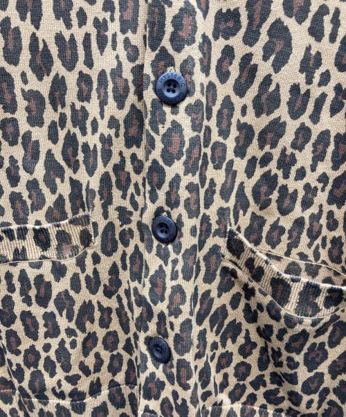 Hysteric Glamour（ヒステリックグラマー）Hysteric Glamour (ヒステリックグラマー) レオパード カーディガン ベージュ サイズ:Sの古着・服飾アイテム
