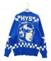 Hysteric Glamour (ヒステリックグラマー) IN THE STUDIO編込 カーディガン ブルー サイズ:M：20000円