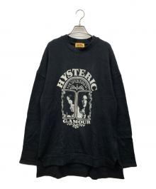 Hysteric Glamour（ヒステリックグラマー）の古着「HOLY LUCIFER スウェット」｜ブラック