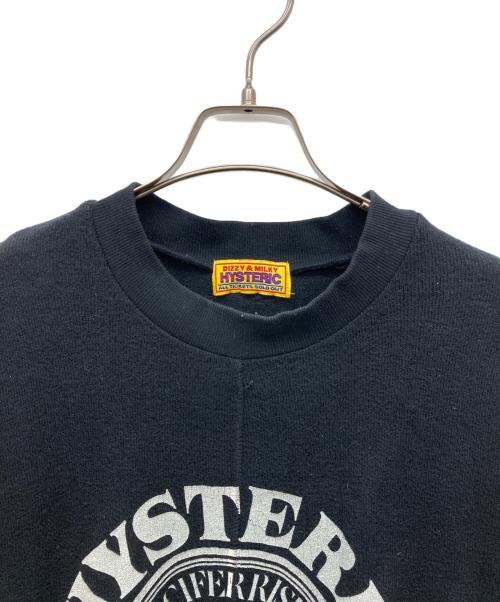 Hysteric Glamour（ヒステリックグラマー）Hysteric Glamour (ヒステリックグラマー) HOLY LUCIFER スウェット ブラック サイズ:FREEの古着・服飾アイテム