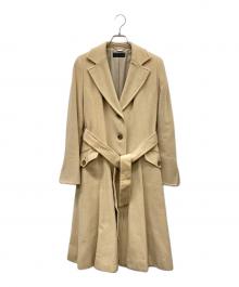 icB（アイシービー）の古着「ウールトレンチコート」｜ベージュ